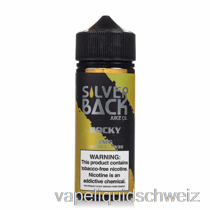Rocky - Silverback Juice Co. - 120 Ml 6 Mg Vape Ohne Nikotin